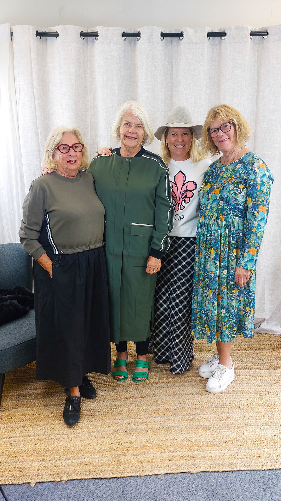 style items clothing on different bodies